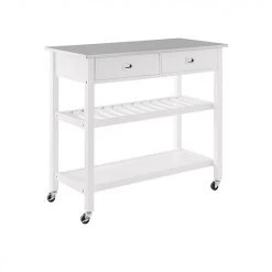 Crosley Chloe Kitchen Island/Cart Black