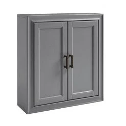 Crosley Tara Wall Cabinet Gray