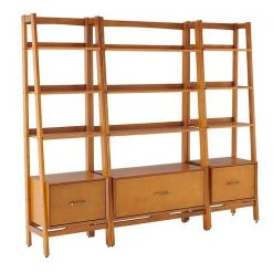Crosley Landon 3-Piece Etagere Set Acorn