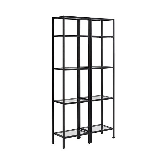 Crosley Aimee 2-Piece Etagere Set Oil Rubbed Bronze 7 Crosley Aimee 2-Piece Etagere Set Oil Rubbed Bronze - Image 5