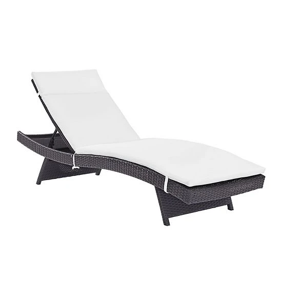 Crosley Biscayne Outdoor Wicker Chaise Lounge Mist 3 Crosley Biscayne Outdoor Wicker Chaise Lounge Mist