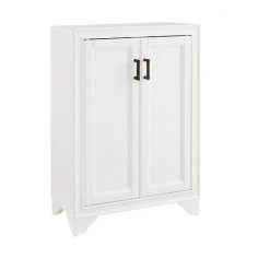 Crosley Tara Accent Cabinet Distressed Gray